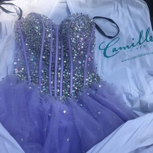 Lavender Prom Dress
